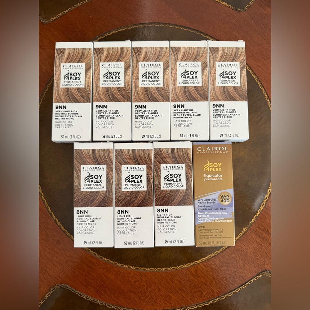 Clairol Professional Soy4Plex Permanent Hair Color - 8NN (5) / 9NN (3) / 9AN-40D